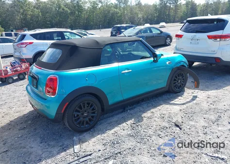 2021 Mini Convertible Cooper из США, поврежденный, VIN WMWWJ3C08M3M43101